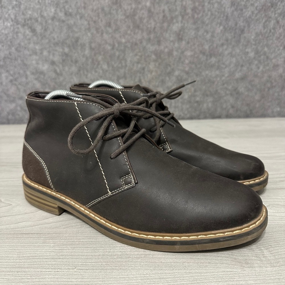 Arizona Jean Company‎ Dutton Chukka Boots Brown Mens Size 8 Lace Up Classic